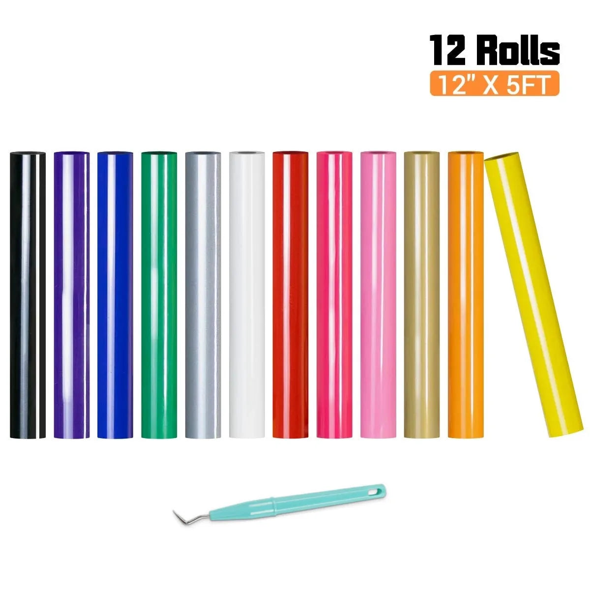 18 Metres of HTV – Compatible with Every Cricut and Silhouette Machine ★★★★★ 50% OFF + Free Shipping